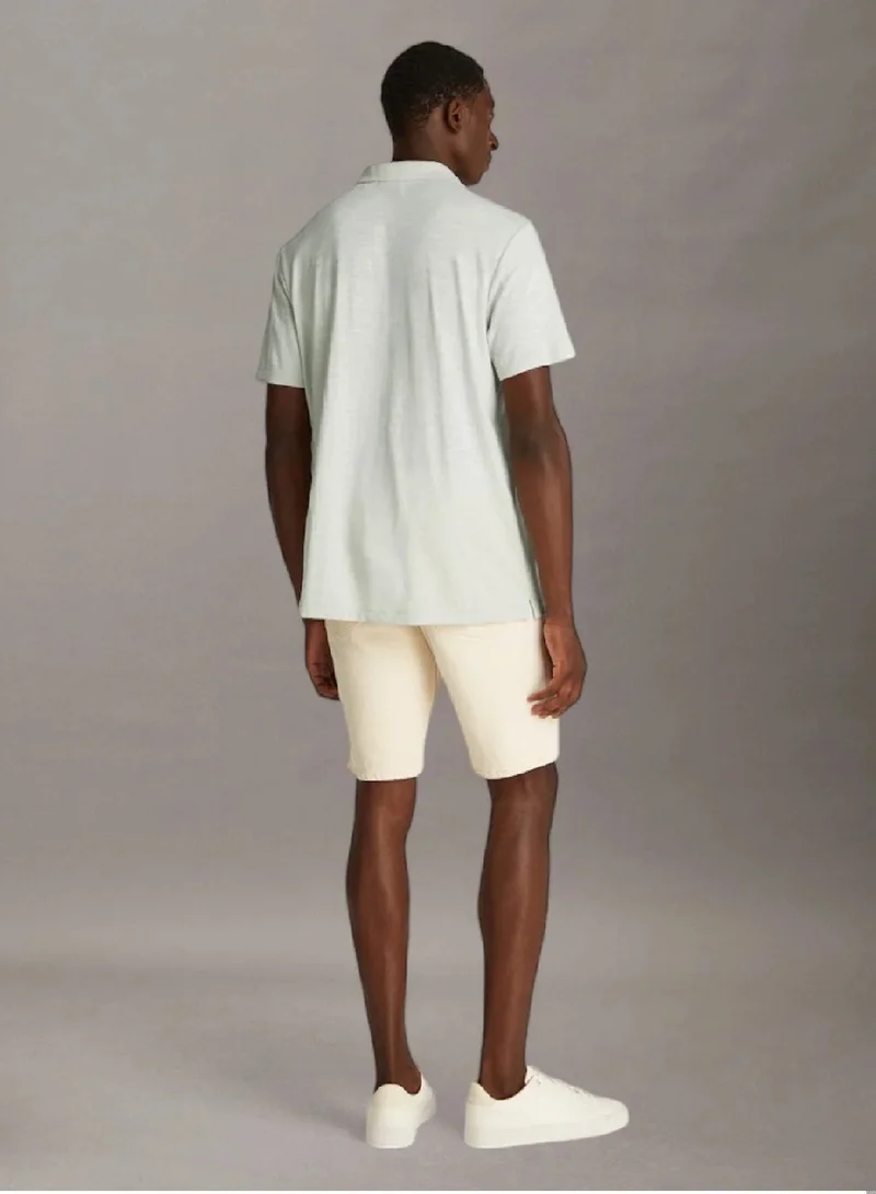 CALVIN KLEIN Cuban Collar Polo Shirt